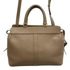 Celine Handbag Medium Cabas de France Bag Gray Beige — view 3
