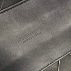 Bottega Veneta Tote Bag Maxicaba Maxi Intrecciato White Leather — view 8