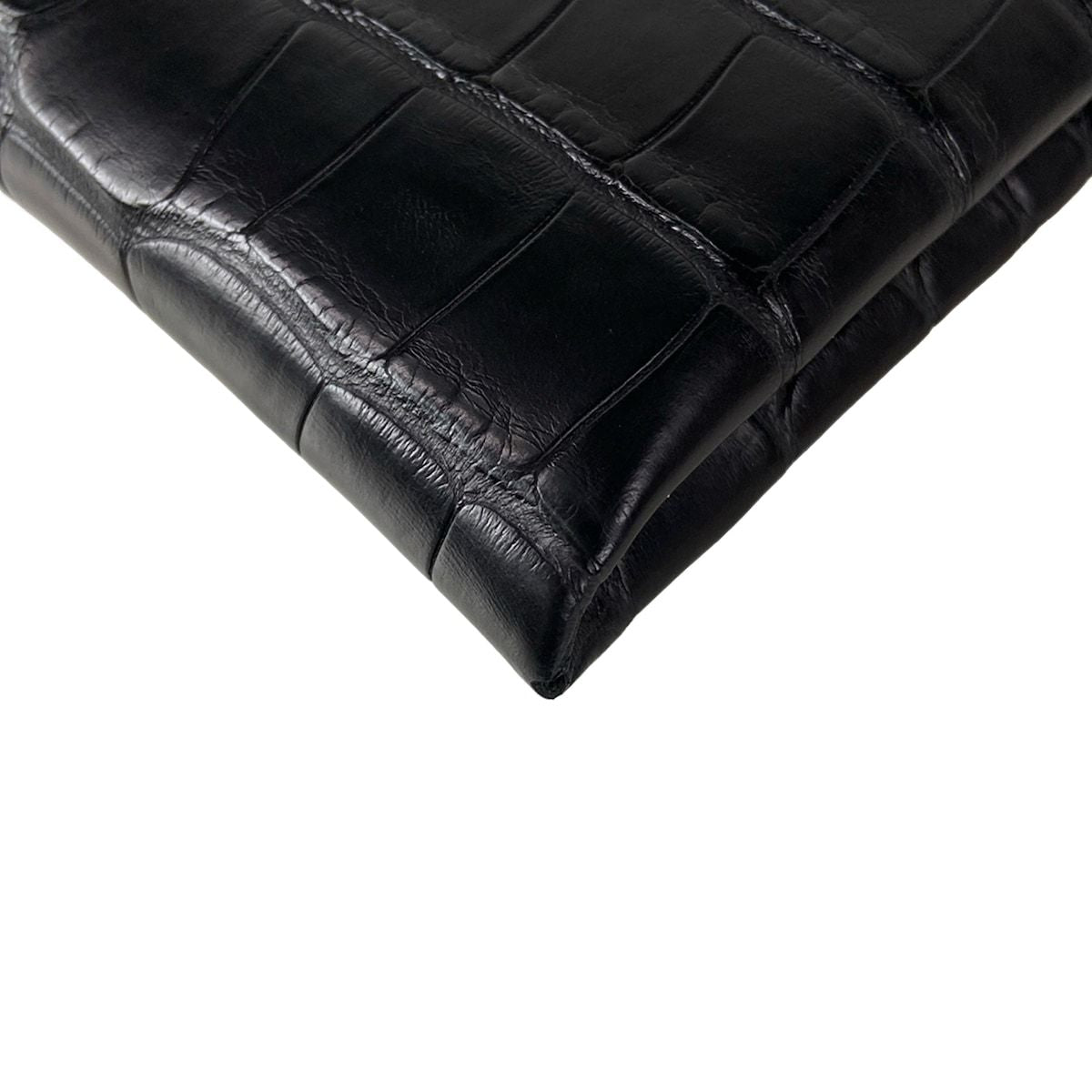 Hermes Card Case Calvi Black 2022.07 — view 6