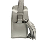 Gucci Shoulder Bag Blondie Silver Leather — view 2
