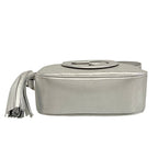 Gucci Shoulder Bag Blondie Silver Leather — view 5