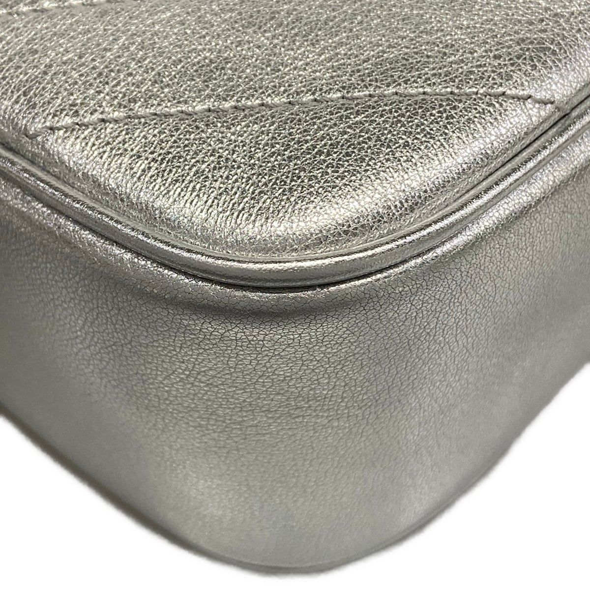 Gucci Shoulder Bag Blondie Silver Leather — view 6