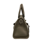 Prada Handbag Gray Beige Leather — view 4