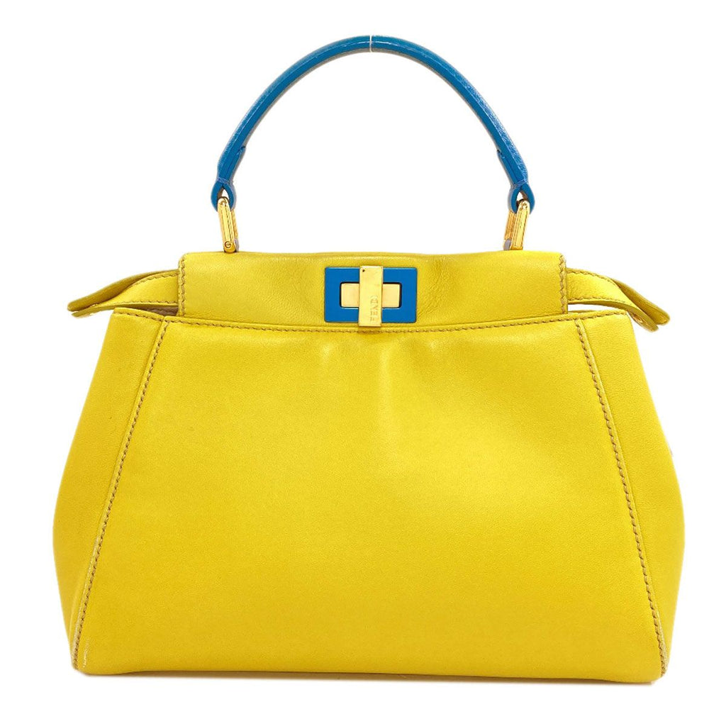 Fendi Peekaboo Mini Handbag Calfskin — view 2