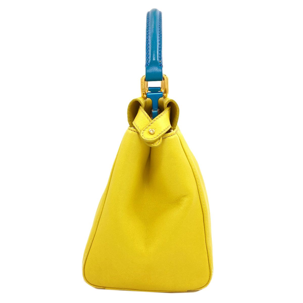 Fendi Peekaboo Mini Handbag Calfskin — view 3