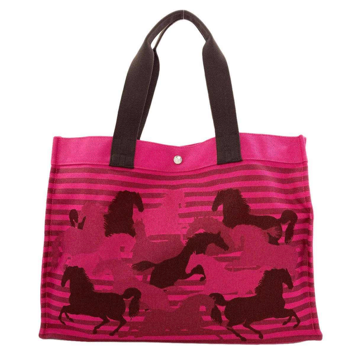 Hermes Chevoin Tote Bag Canvas — view 2