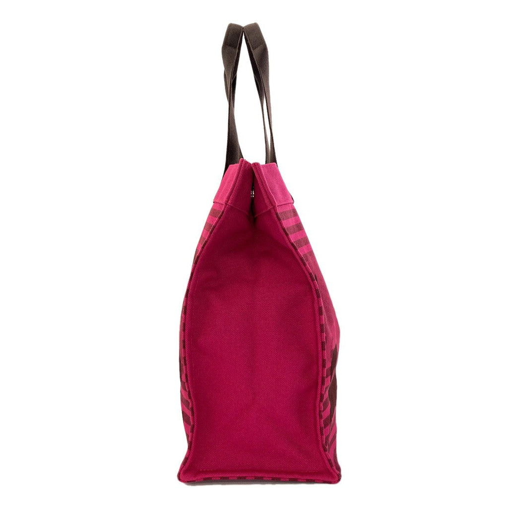 Hermes Chevoin Tote Bag Canvas — view 3