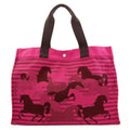 Hermes Chevoin Tote Bag Canvas