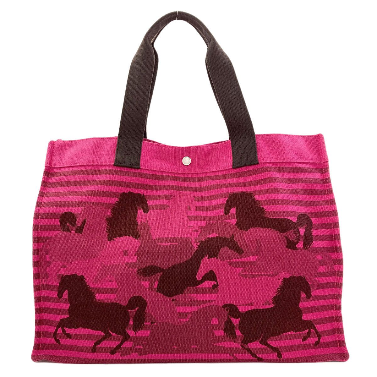 Hermes Chevoin Tote Bag Canvas