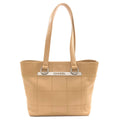 Chanel Choco Bar Wild Stitch Tote Bag Grained Calfskin