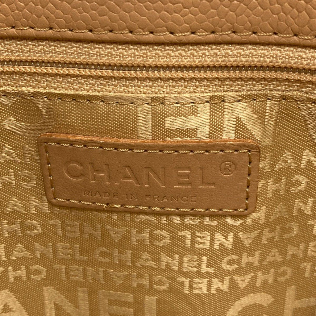 Chanel Choco Bar Wild Stitch Tote Bag Grained Calfskin — view 6