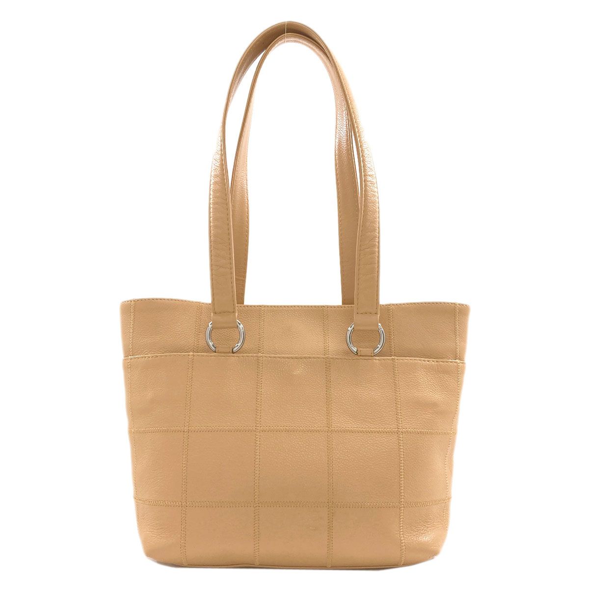 Chanel Choco Bar Wild Stitch Tote Bag Grained Calfskin — view 2