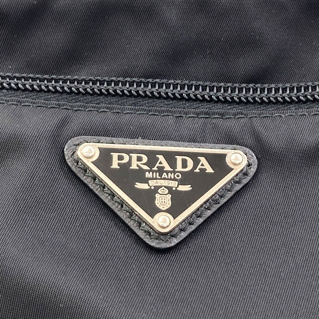 Prada Long Shoulder Logo Bag Nylon — view 8