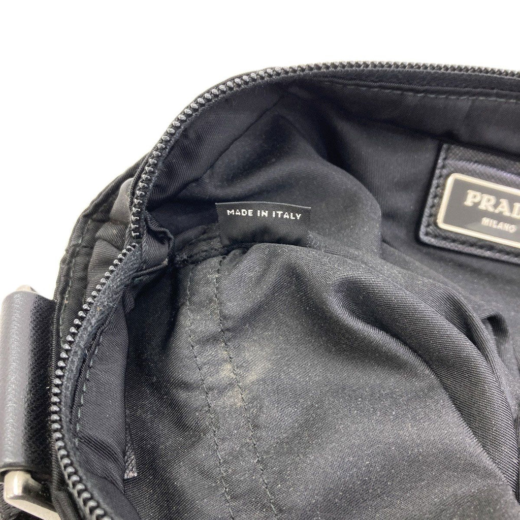 Prada Long Shoulder Logo Bag Nylon — view 7