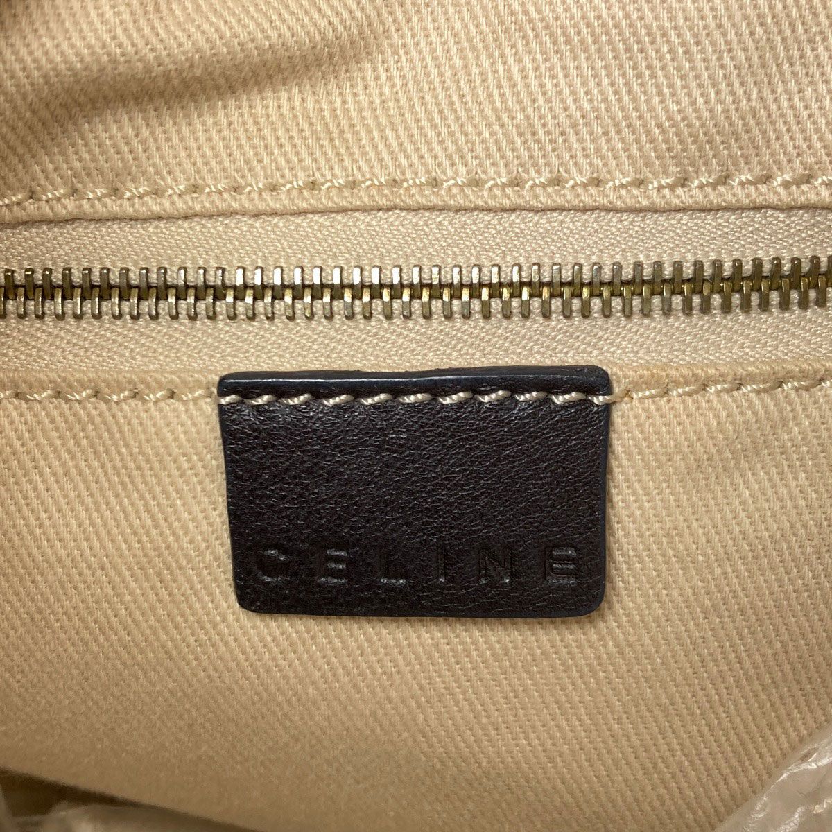 Celine Macadam Shoulder Bag Leather — view 6