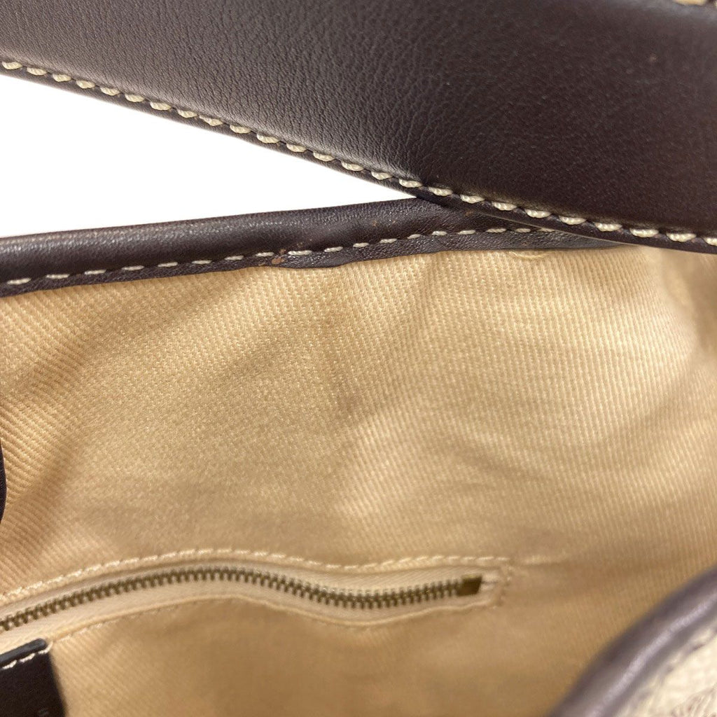 Celine Macadam Shoulder Bag Leather — view 8