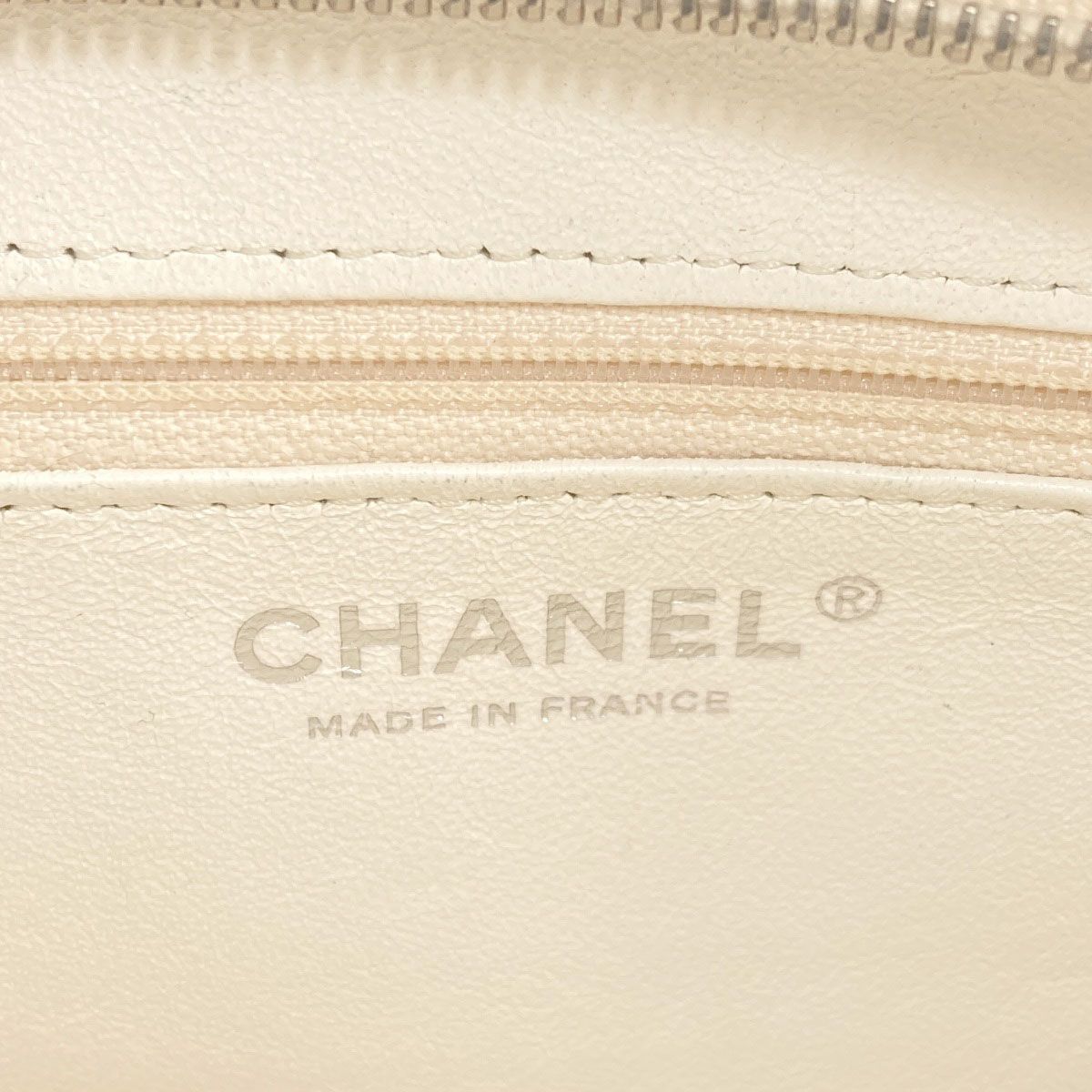 Chanel Shopping Double Handle Shoulder Bag Tweed — view 6