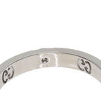 Gucci Icon Heart Diamond Ring 18k White Gold — view 8