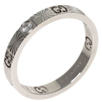 Gucci Icon Heart Diamond Ring 18k White Gold — view 2