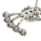 Gucci GG Running Pink Sapphire Single Earring 18k White Gold — view 6