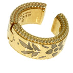 Gucci Icon Blue Cuff Earrings 18k Yellow Gold — view 5