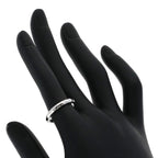 Louis Vuitton Monogram Infini 51 Ring 18k White Gold — view 6