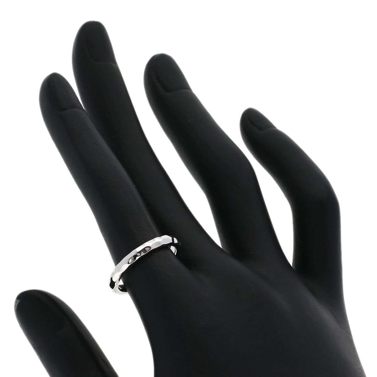 Louis Vuitton Monogram Infini 51 Ring 18k White Gold — view 6