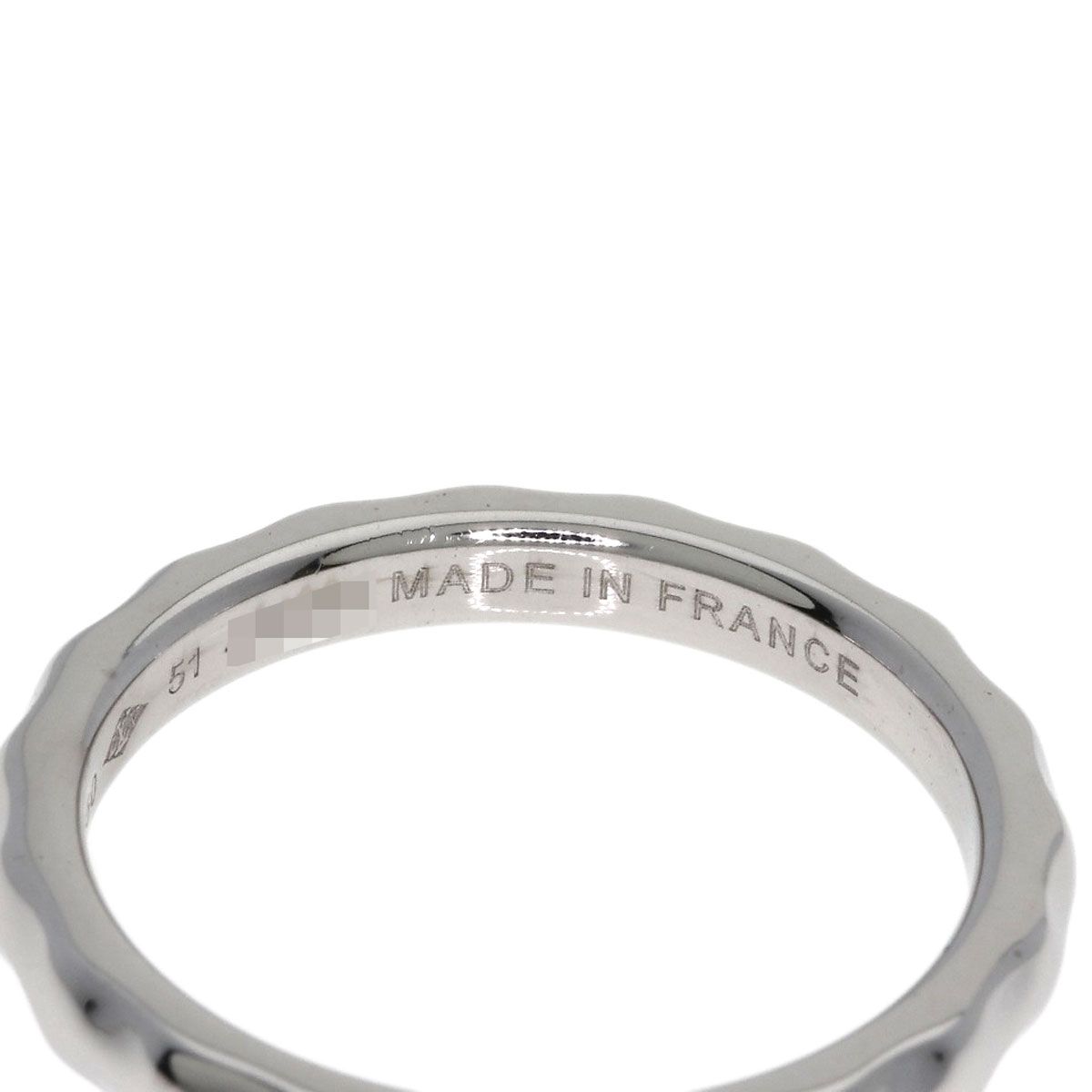 Louis Vuitton Monogram Infini 51 Ring 18k White Gold — view 5