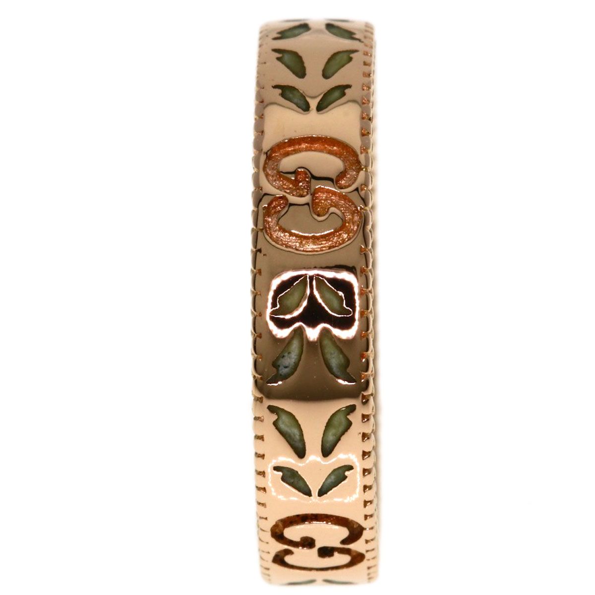 Gucci Icon Blue Diamond Ring 18k Pink Gold — view 8