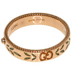 Gucci Icon Blue Diamond Ring 18k Pink Gold — view 5