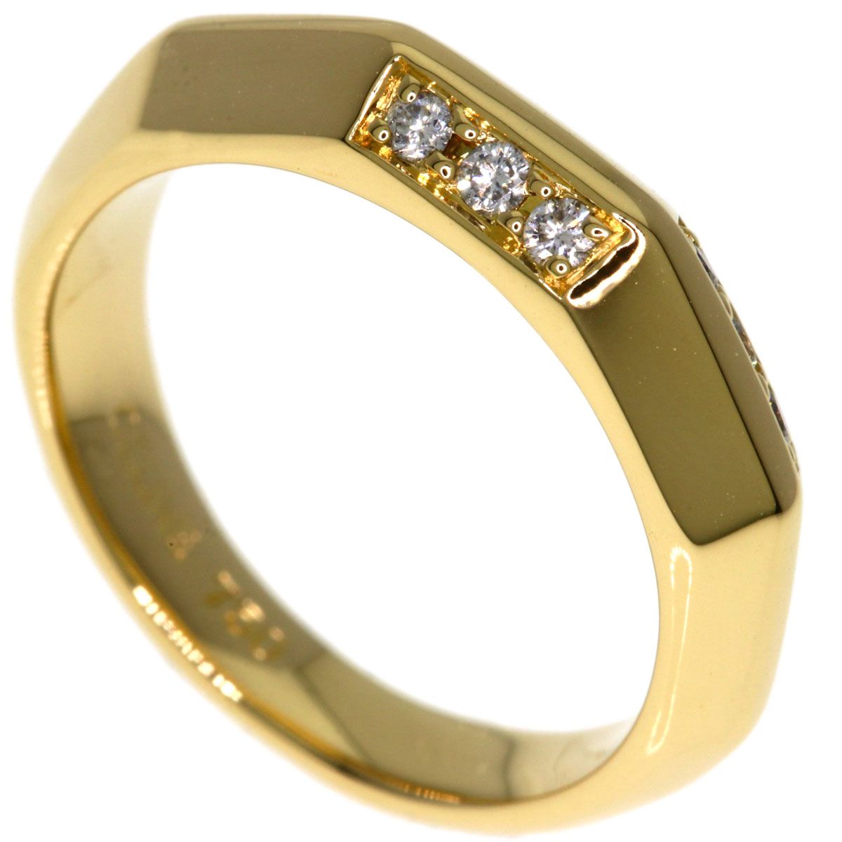 Celine Diamond Ring 18k Yellow Gold