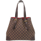 Louis Vuitton Hampstead MM Damier Brown Tote Bag — view 2