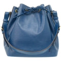 Louis Vuitton Petit Noe Epi Blue Shoulder Bag