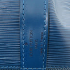 Louis Vuitton Petit Noe Epi Blue Shoulder Bag — view 8