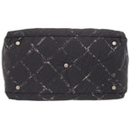 Chanel Travel Line Black Boston Bag — view 3