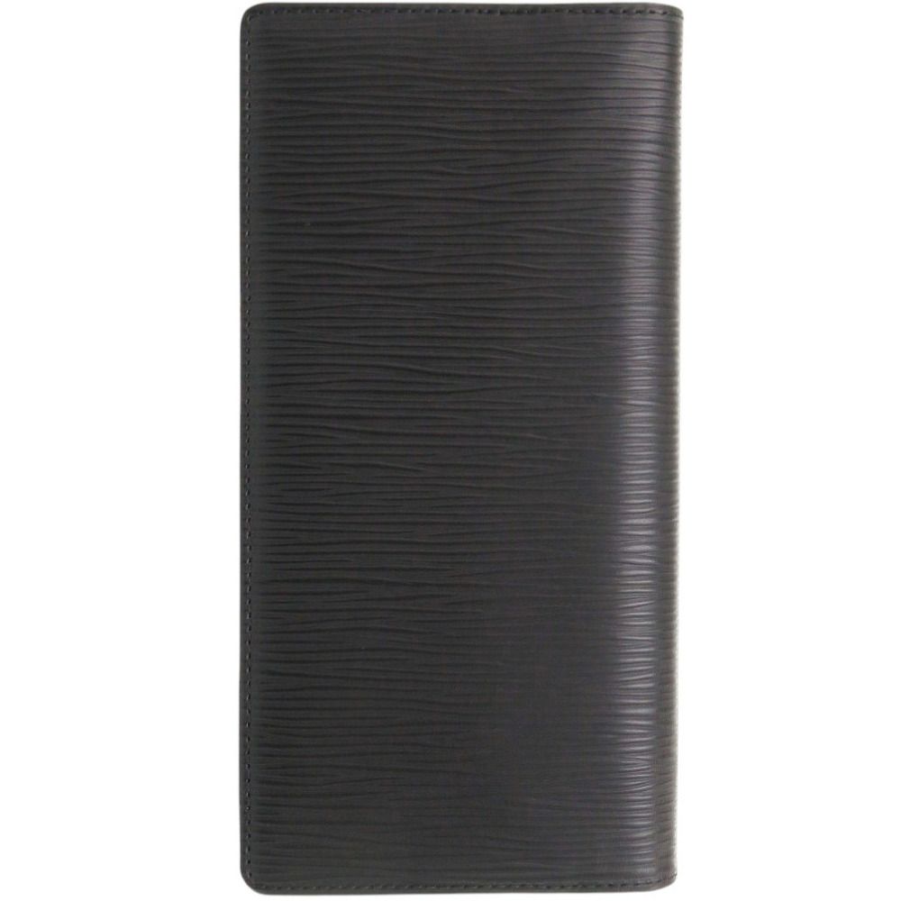 Louis Vuitton Portefeuille Brazza Epi Noir Wallet — view 3