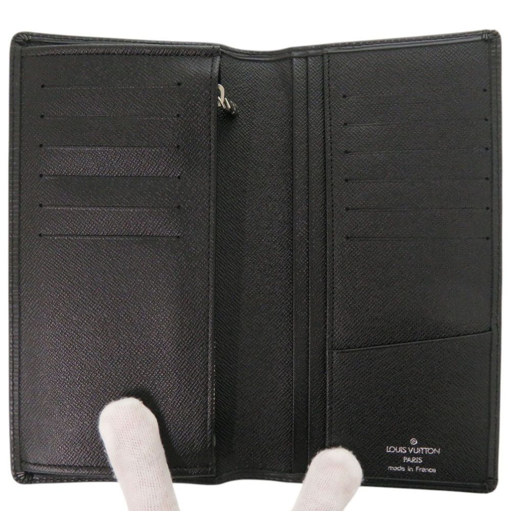 Louis Vuitton Portefeuille Brazza Epi Noir Wallet — view 5
