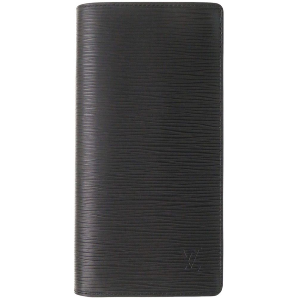 Louis Vuitton Portefeuille Brazza Epi Noir Wallet