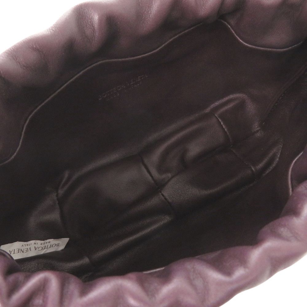Bottega Veneta Mini the Valve Leather Purple Shoulder Bag — view 7