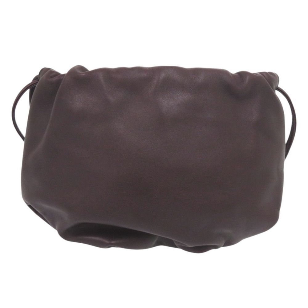 Bottega Veneta Mini the Valve Leather Purple Shoulder Bag — view 3