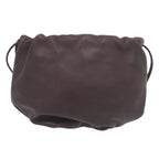 Bottega Veneta Mini the Valve Leather Purple Shoulder Bag — view 3