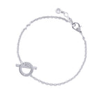 Hermes Bracelet Finesse Diamond 18k White Gold — view 3