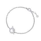 Hermes Bracelet Finesse Diamond 18k White Gold