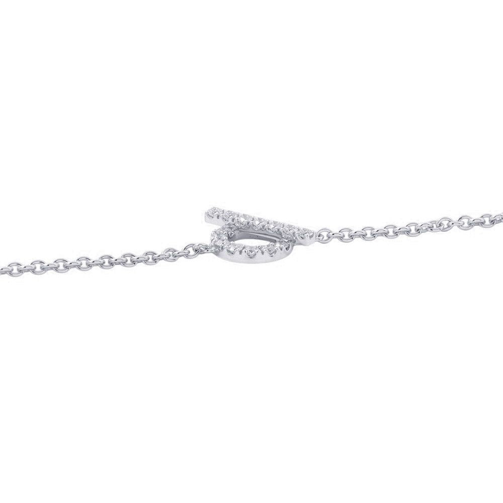 Hermes Bracelet Finesse Diamond 18k White Gold — view 2