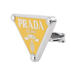 Prada Single Earrings Symbol Left Ear Metal Enamel — view 2