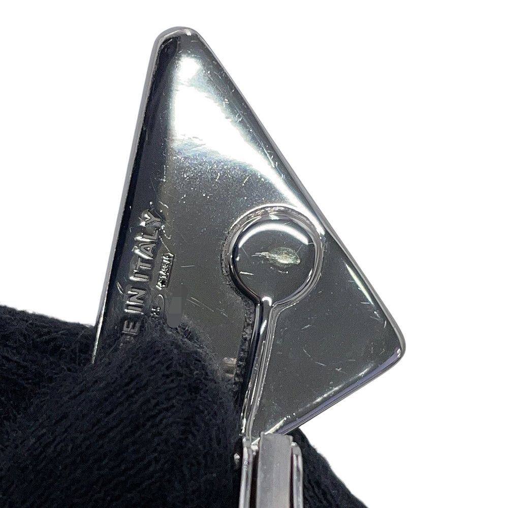 Prada Single Earrings Symbol Left Ear Metal Enamel — view 6