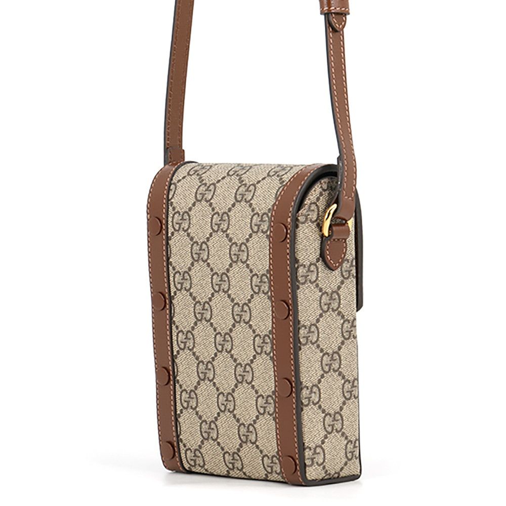 Gucci Shoulder Bag GG Supreme Horsebit 1955 — view 2