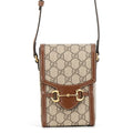 Gucci Shoulder Bag GG Supreme Horsebit 1955