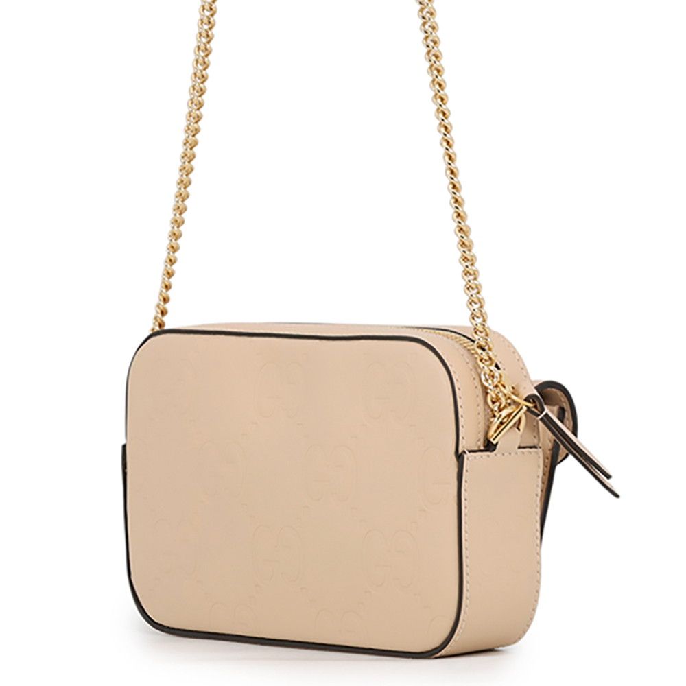 Gucci Chain Shoulder Bag GG Super Mini Leather — view 2