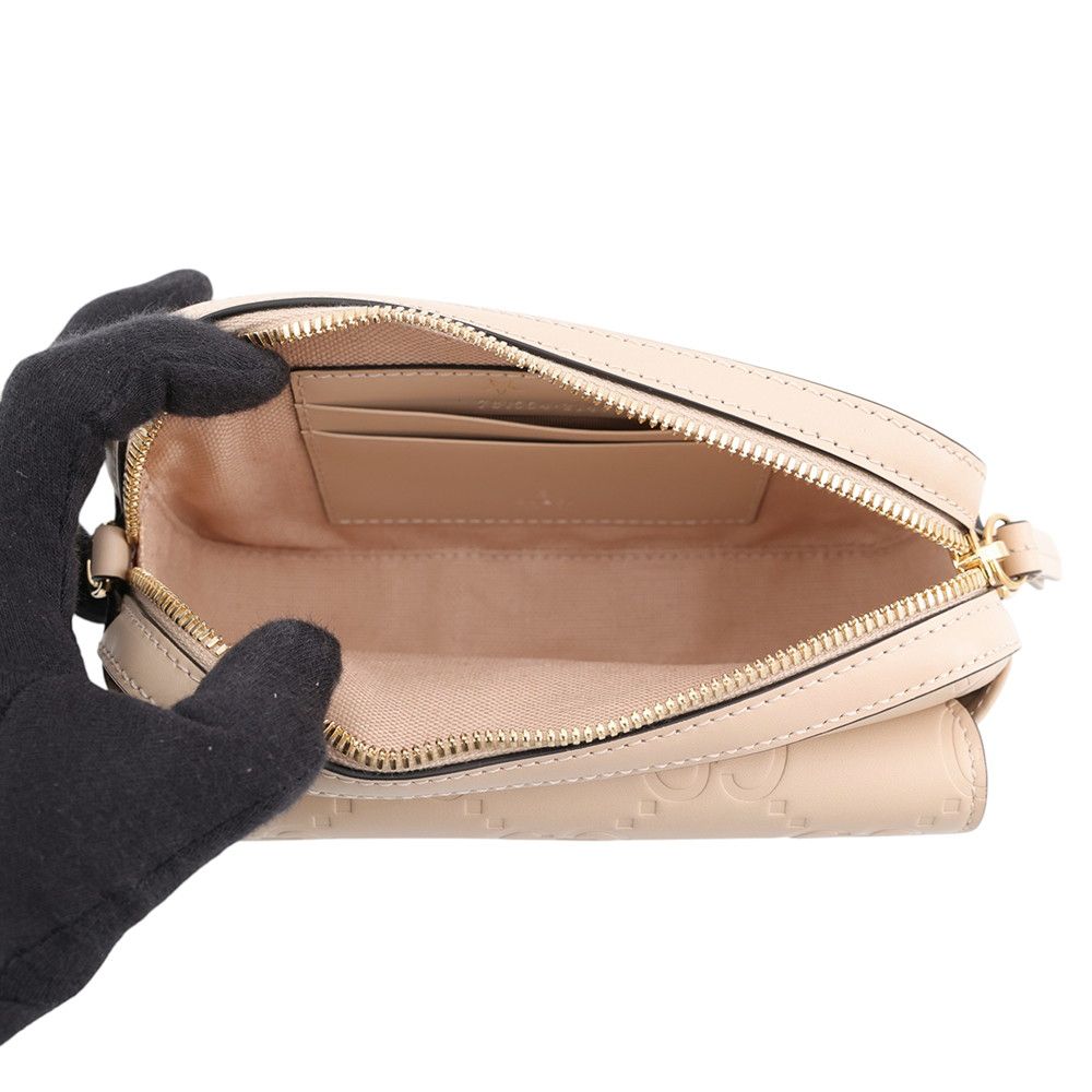 Gucci Chain Shoulder Bag GG Super Mini Leather — view 5